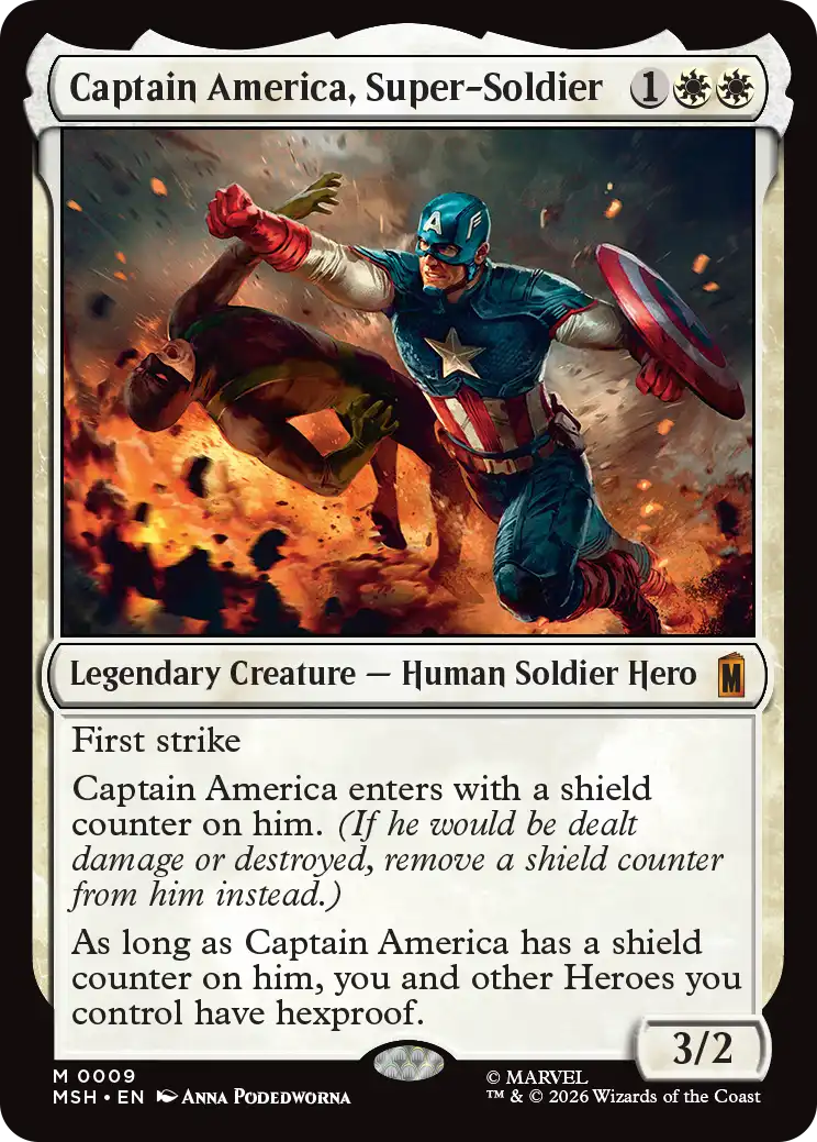 Captain America 万智牌