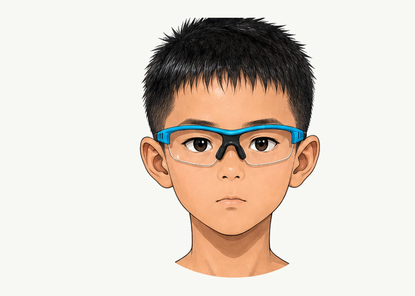 王浩然 · 护目镜头像
