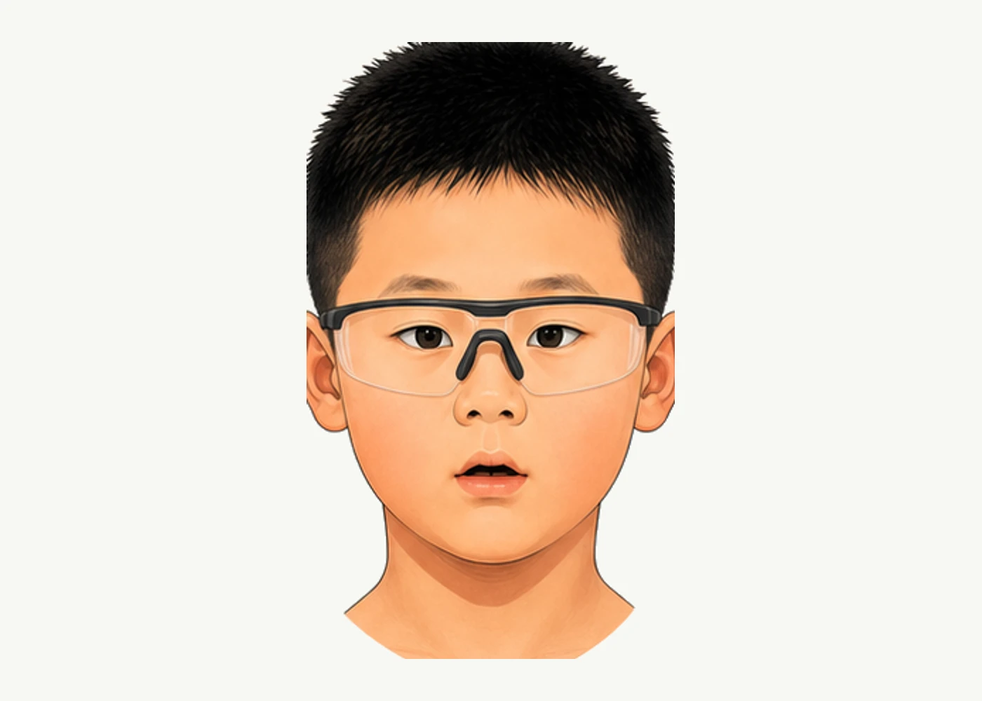 嵇皓阳 · 护目镜头像