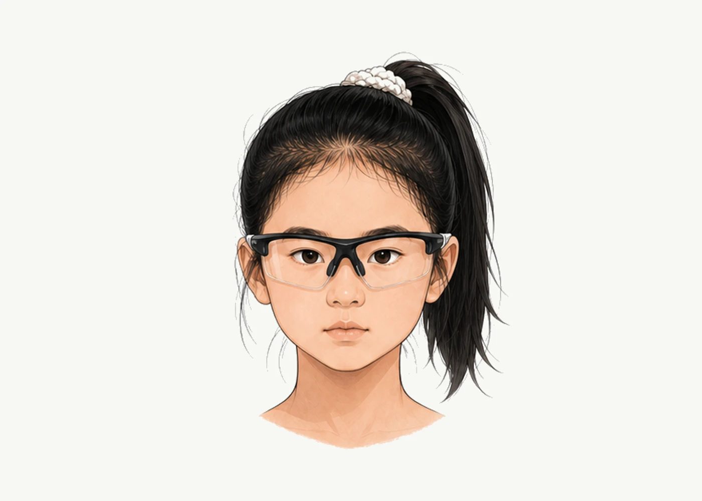王凯琪 · 护目镜头像