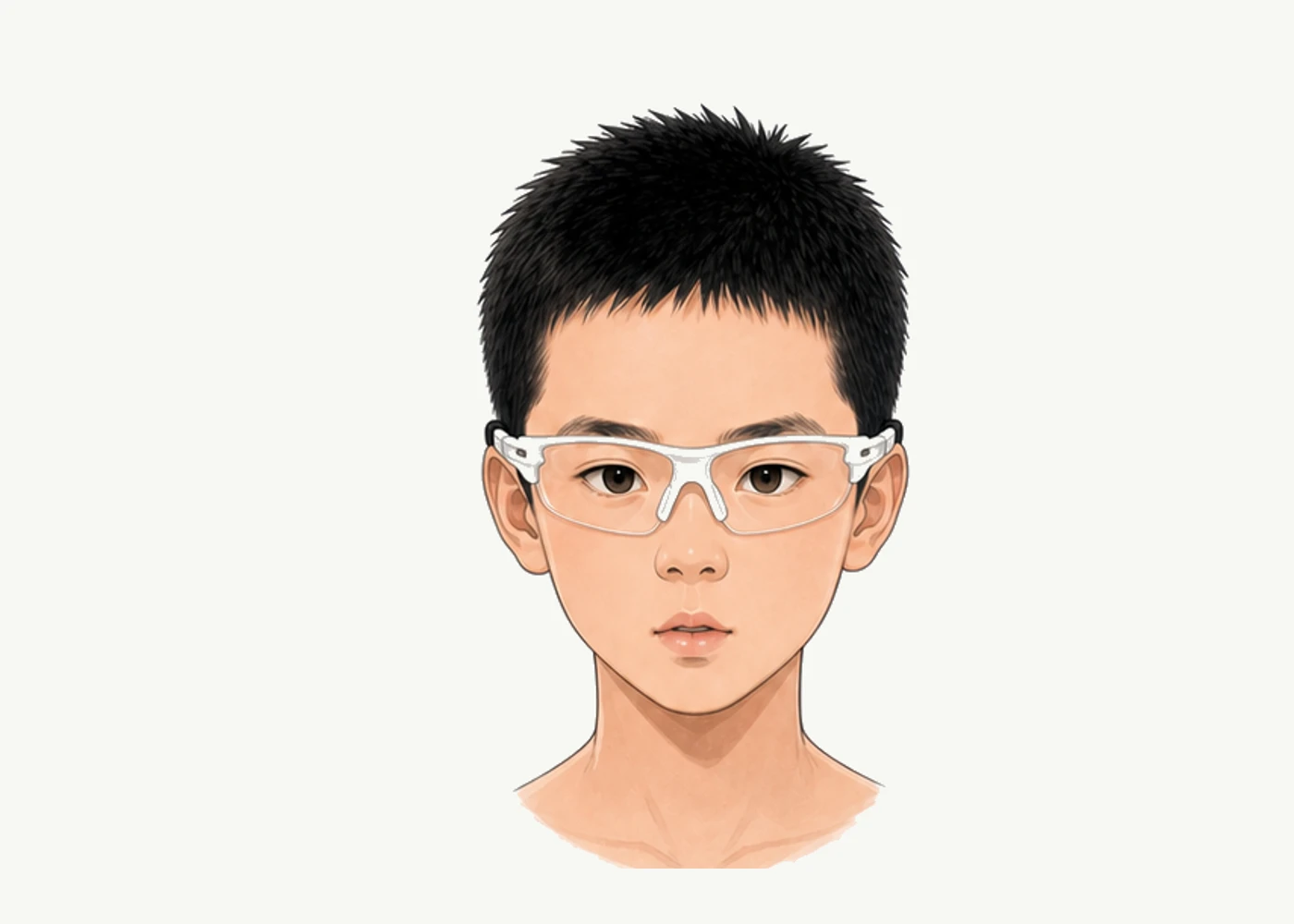 王悦宁 · 护目镜头像
