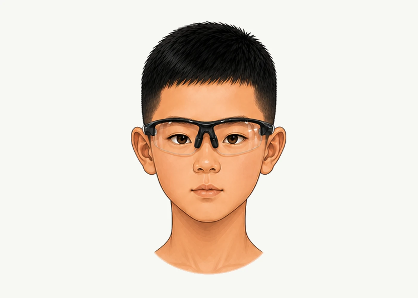 岳祎辰 · 护目镜头像